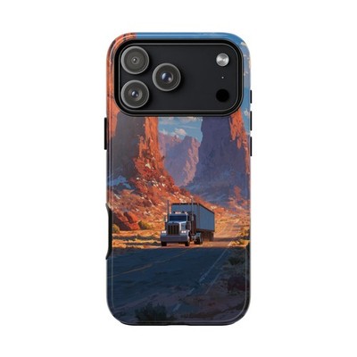 For iPhone / Galaxy / Pixel | Phone Ink Case - Truck Crossing Western Highway
