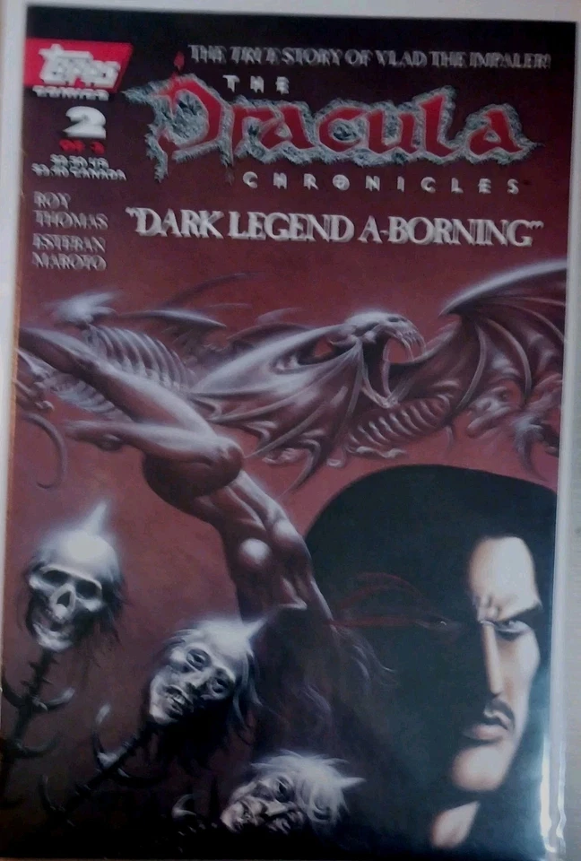 The Dracula Chronicles 1-3, Topps Comics, Apr 1995 - Image 4 of 4