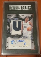 2023 Panini Black GG Jackson II Rookie Patch Auto 06/25 SGC 10/8.5 #RJA-GG