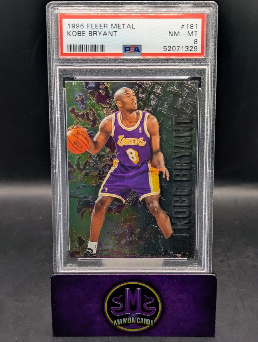 Kobe Bryant Basketball Grade 8 Rookie Sports Trading Cards