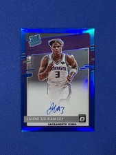2020 Panini Donruss Optic Blue Prizm /49 Jahmi'us Ramsey Auto autograph FF