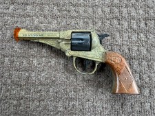 Vintage Edison Giocattoli Cap Gun Made in Italy - Metal Damage 