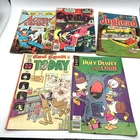 Lot of 5 60-70's Vintage Jughead Disney Spidey Sad Sack DC Superman Comic Books