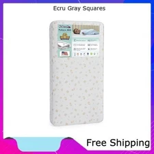 Kolcraft Pediatric 800 Extra Firm Baby Crib & Toddler Mattress, 80 Coil