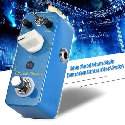 MARKENLOS MOOER Blue Mood Blues Style Overdrive Guitar Effect Pedal 2 Modes(Bright/Fat)