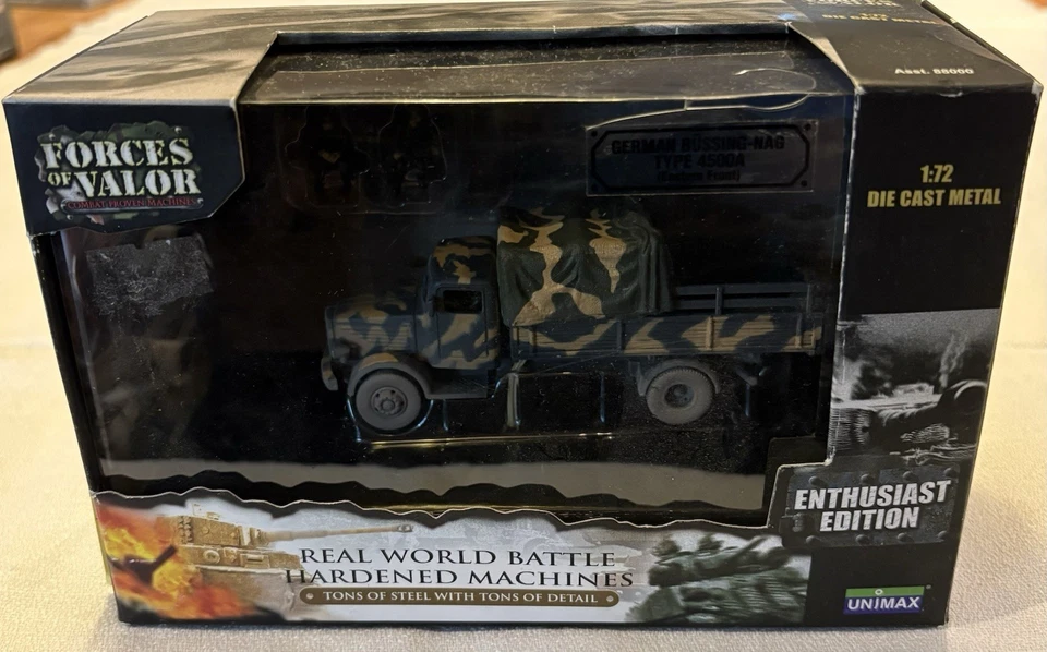 Deutscher Tiger I, Deutscher Königstiger Forces of Valor 1/72 Konvolut   - Bild 3 von 4