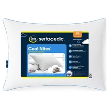 New Sertapedic Cool Nites Queen Bed Pillow, by Serta