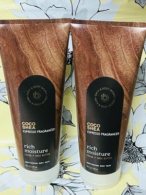 Bath & Body Works  2 Coco Shea Espresso Fragranced Moisturizing Body Wash