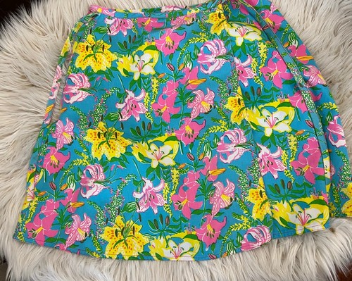 VTG Lilly Pulitzer The Minnie Skirt 1970s Rare Print Size 14 - Picture 2 of 9