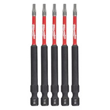 Milwaukee Tool 48-32-4576 3-1/2 In. Torx T10 Shockwave Impact Duty Power Bit (5