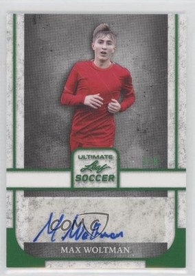 2022 Leaf Ultimate Emerald Spectrum 2/8 Max Woltman #BA-MW2 Auto 0s5