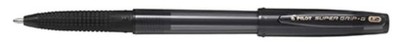 PILOT Super Grip G Ballpoint Pen, 1.2mm, Cap Type, BSGC-10B-BB, 10 Pieces