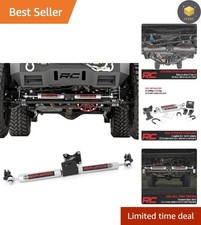 Rough Country N3 Dual Steering Stabilizer For 07-18 Jeep Wrangler Jk - Perfor...