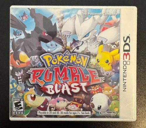 Pokemon Rumble Blast (Nintendo 3DS, 2011) Complete - Tested - Authentic