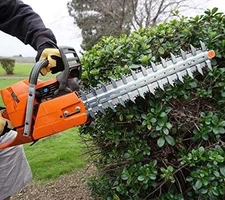 14"Clip N Trim Hedge Trimmer Attachment-Zinc Plated,Stainless Steel,Lightweight