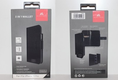 Black Rock - 2in1 Wallet Booklet Apple iPhone 11 Pro Schutzhülle I Case I Tasche