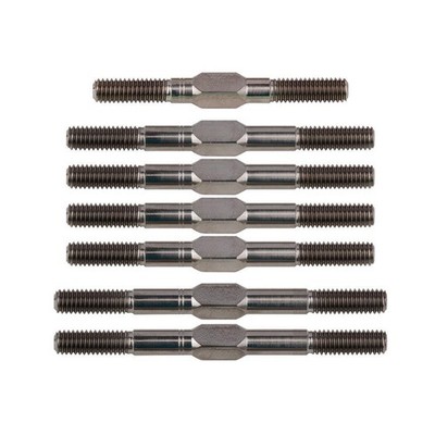 Team Associated RC10B74.2 FT Titanium Turnbuckle Set, 3.5mm / AE92361