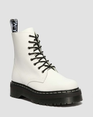 Dr. Martens Jadon White Stitch 8 Hole Boots 43678100 Japan Exclusive Men Us12