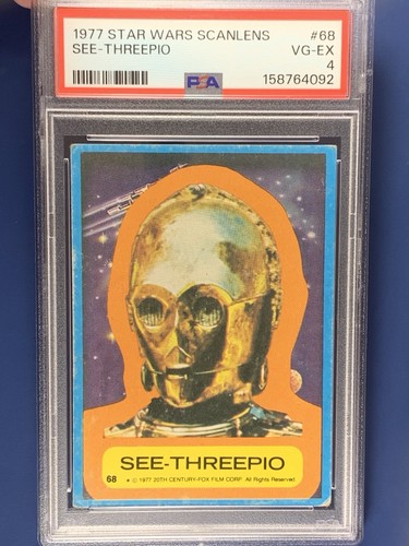 1977 Topps Star Wars #68 The Millennium Falcon