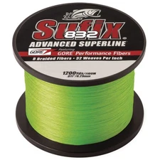 Sufix 832 Advanced Superline Braid Fishing Line 1200 Yard Spool Pick Color/Class