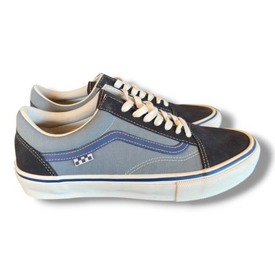 NWOB Vans Skate Old Skool Elijah Berle Vintage Blue Skateboard Men s Size 10.5