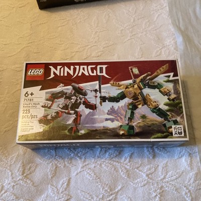 LEGO NINJAGO SET #71781 LLOYD'S MECH BATTLE EVO, #71782 COLE'S