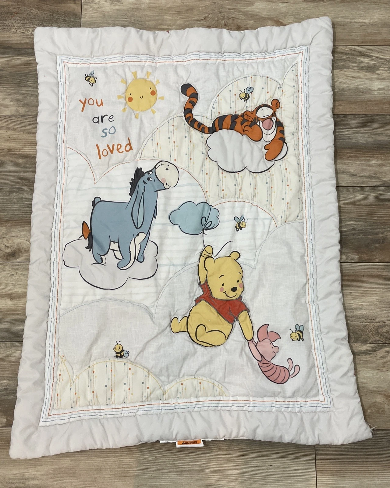 Disney Baby Bedding Crib Comforter Classic Pooh You Are So Loved Reversible
Opens in a new window or