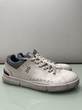 On Cloud The Roger Advantage Men's Running Shoes Sneakers Sz 13 White Blue