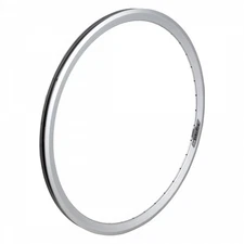 Velocity Chukker Silver 700C Alloy Road Rim - 36-Hole, Deep Profile for Fast