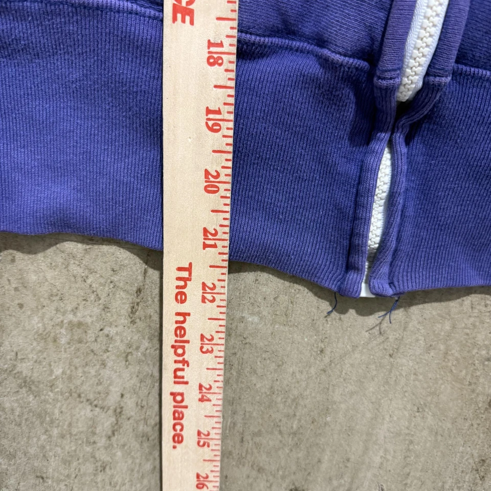 Champion Sudadera con Capucha Mujer Mediana Púrpura Cremallera Completa Sudadera Dama Campeón Polar Foto 4 de 4