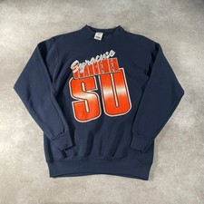 90s Syracuse University Orangemen Pullover Sweatshirt Small Made in USA Vintage