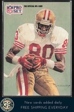 1991 Pro Set Jerry Rice #379 card