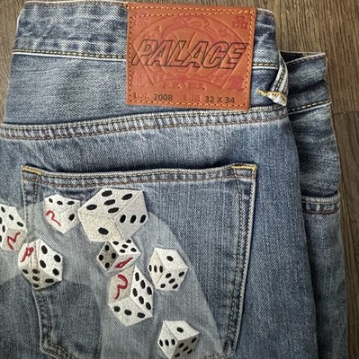 Palace X Evisu Dice Daicock Denim Jeans -Size 32 | eBay