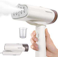 Travel Garment Steamer Iron for Clothes: 1000W Portable Handheld Mini Steamer