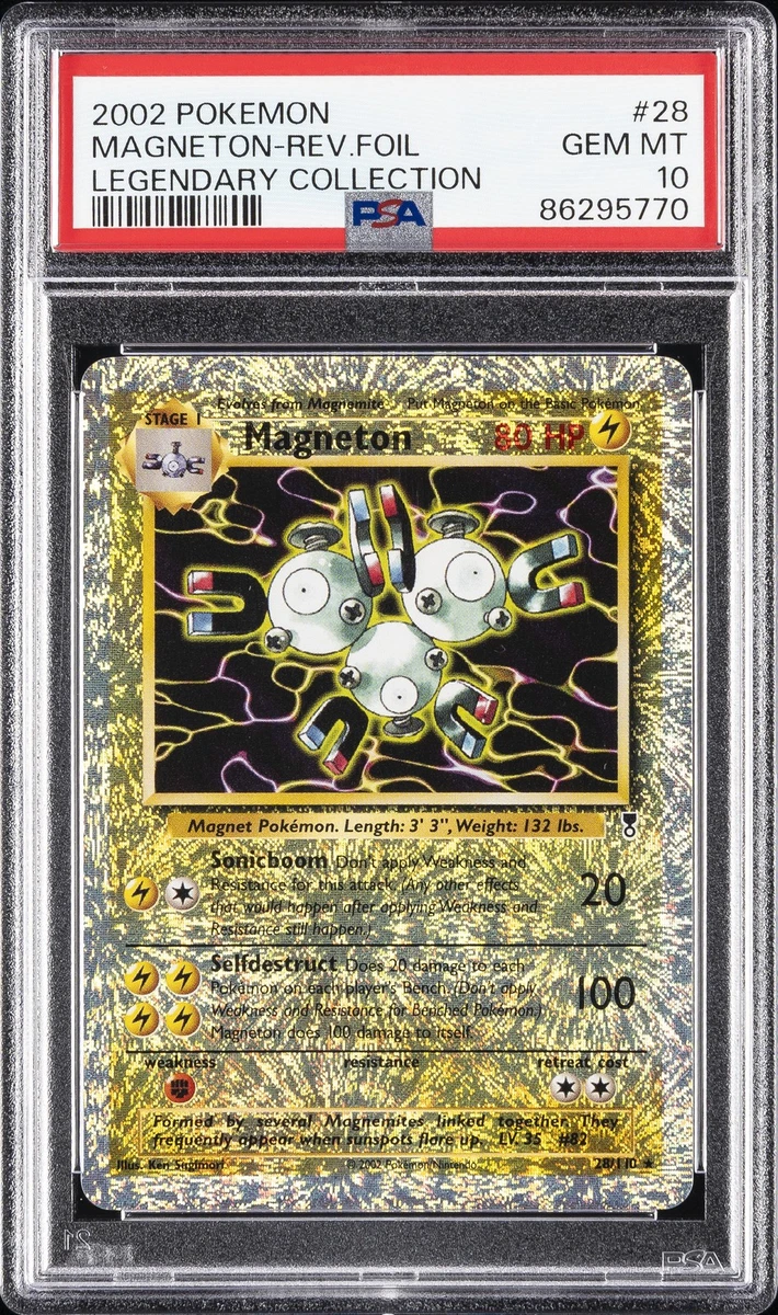 Pokémon TCG Professional Sports Authenticator (PSA) Legendary