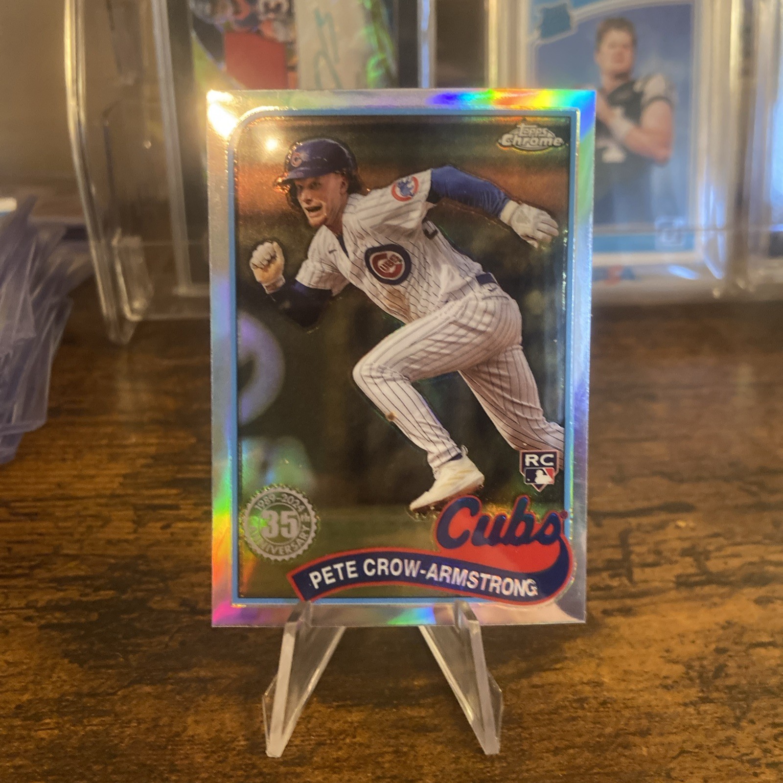 2024 Topps Chrome - Pete Crow-Armstrong #16 Refractor (RC)