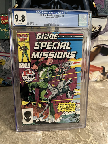 G.I. Joe Special Missions #1 CGC 9.8 (1986 Marvel Comics) - Imagen 1 de 10