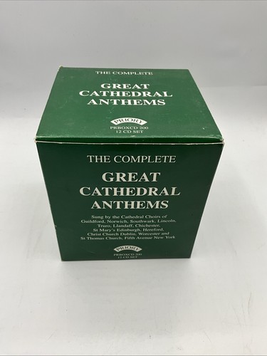 The Complete Great Cathedral Anthems Priory 12 CD set PRBOXCD 200 (2N) - Picture 5 of 24