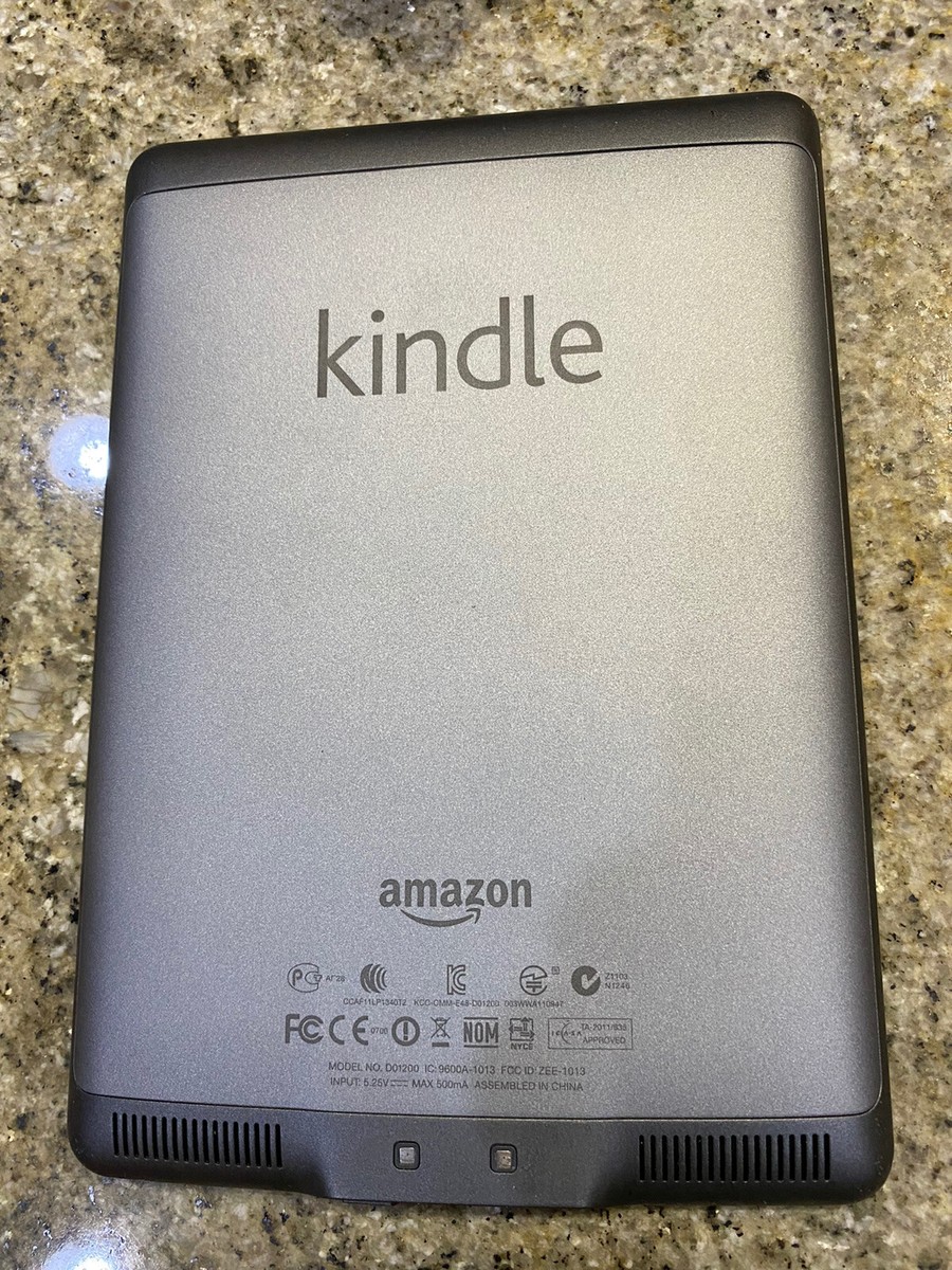 Amazon Kindle Touch (4th Gen) 4GB, Wi-Fi, 6in - Silver-Not Working