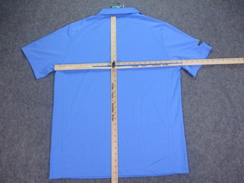Camicia da uomo Nike Golf extra large blu Tour Performance morbida stretch wicking nuova con etichette - Foto 14 di 18