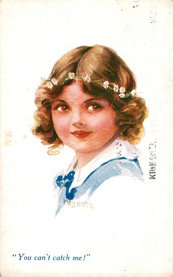 YOU CANT ME - HÜBSCHE KINDER - FLORENCE LEICESTER KÜNSTLER - POSTKARTE