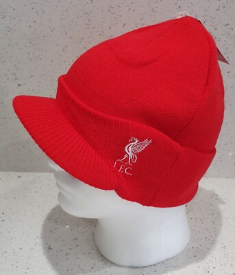 Liverpool FC Ufficiale Marca 47 Rosso Crest Cappello Bronx - Foto 3