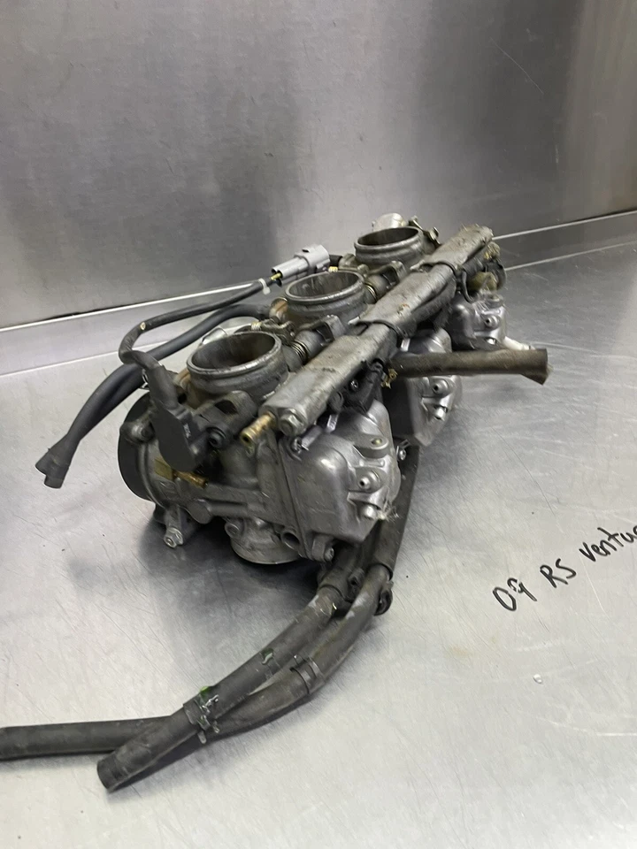 Juego de carburador Yamaha Viking VK Professional Venture RS 2006 08 CARBONO DESLIZANTE PLANO Foto 2 de 4