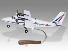 De Havilland DHC-6 French Air Force Desk Wood Airplane New Model Large 1/48