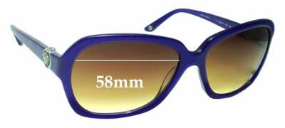 SFx Replacement Sunglass Lenses fits Versace VE 4218-B - 58mm Wide