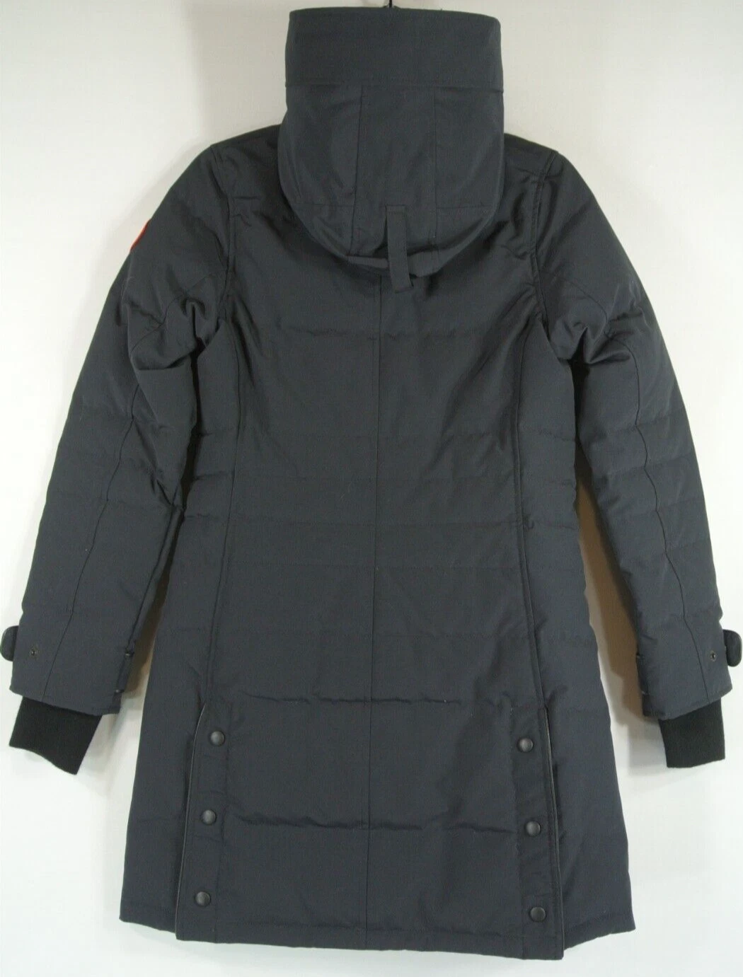 NUOVO Canada Goose Parka Donna Lorette 2090L Heritage in Navy Marine XS #DC153