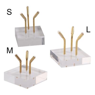 Acryl Display Halter Rack Unterstützung Metall Arm Sammlerstücke Kugel Staffelei Ständer