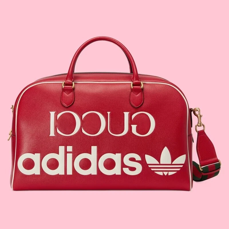 GUCCI gift Bag & GUCCI X ADIDAS gift bag turned into a tote/crossbody bag  bundle | Upcycled bag, Bags, Adidas gifts