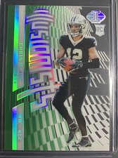 2022 Illusions I-18 Chris Olave Saints Green Emerald Illusionists Rookie