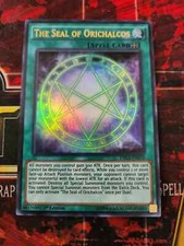 ( THE SEAL OF ORICHALCOS ) - Ultra Rare - DRL3-EN070 - 1st NM Yu-Gi-Oh Unleashed
